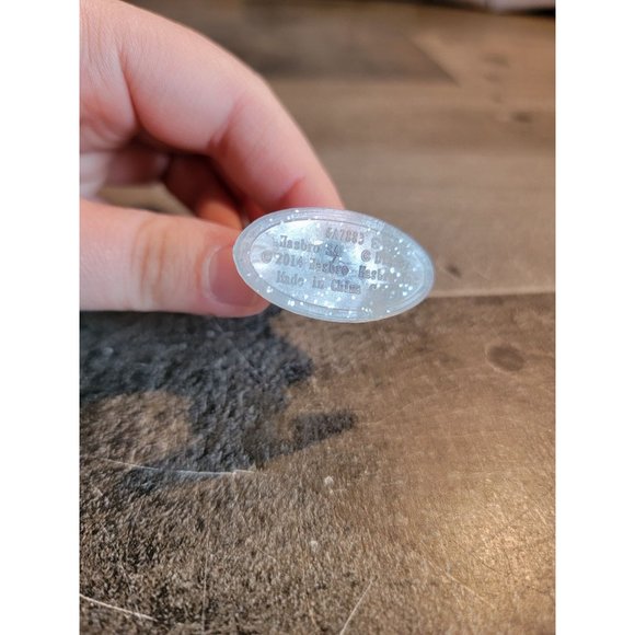 Olaf snowman‎ frozen clear glitter toy figure Hasbro 2014 - Picture 5 of 5